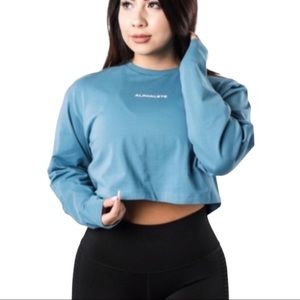 Alphalete Oversized Cropped Tee